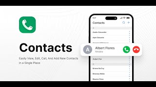 Contacts, Contacts: Phone Calls and Phone Dialer, Phone Call App, Phone Dialer, Call app, Phone app screenshot 3