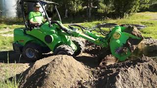 Avant Screening Bucket Attachment for Avant Loader