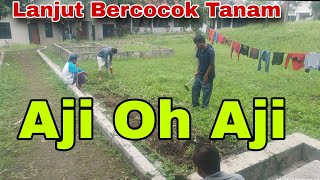 SELESAI SHOLAT NGAJI BARENG‼️NURHASAN RAJIN BERCOCOK TANAM 🌽 JAGUNG MANIS⁉️