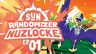 LEGENDARY STARTER POKEMON?! - Pokémon Sun Randomizer Nuzlocke w/ Supra! Episode #01