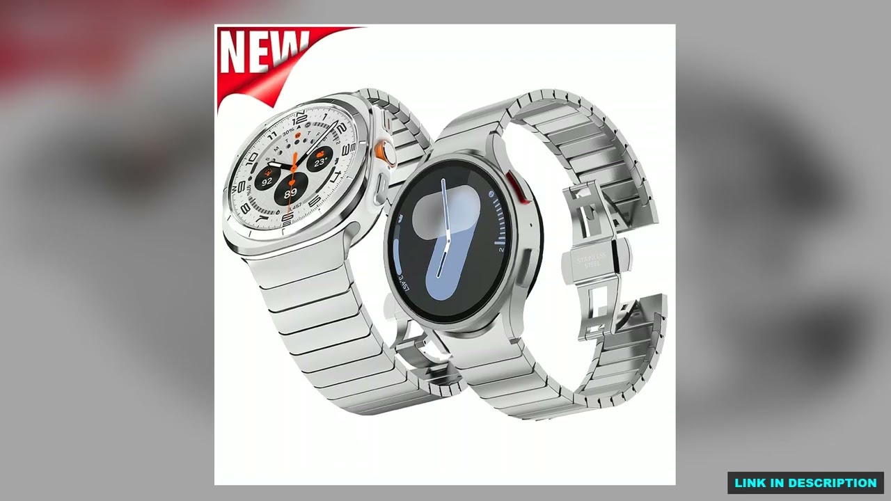 Stainless Steel Strap for Samsung Galaxy Watch Ultra 2025 47mm Metal Bracelet for Galaxy Watch 7 6