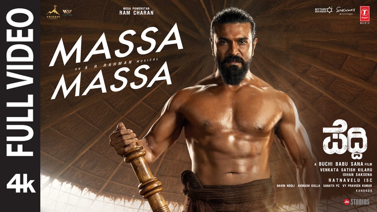 Full Video: Massa Massa | Peddi | Ram Charan | Buchi Babu | Janhvi | AR Rahman | Sarath Santosh
