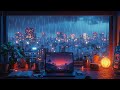 Rainy City Lofi Beats ~ Deep Focus Study Music &amp; Chillhop Ambient Vibes 🎧