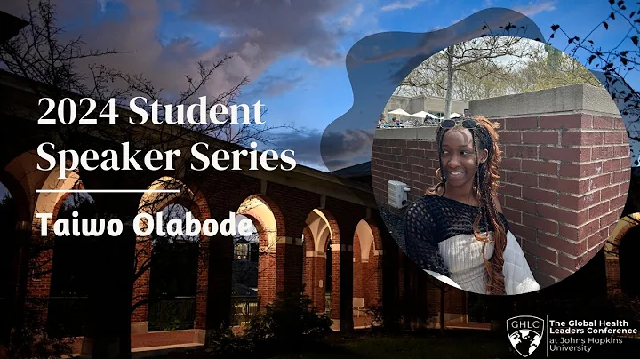 Taiwo Olabode presents on “Rising Traumatic Brain Injury Rates Globally” | 2024 GHLC at JHU