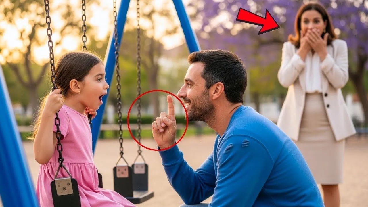 Millonaria Lleva A Su Hija Muda Al Parque; Se Hiela Cuando Un Padre Soltero Logra Su 1ª Palabra