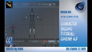#tutorials #Cinema4d Cinema 4d Character rigging tutorial 2019
