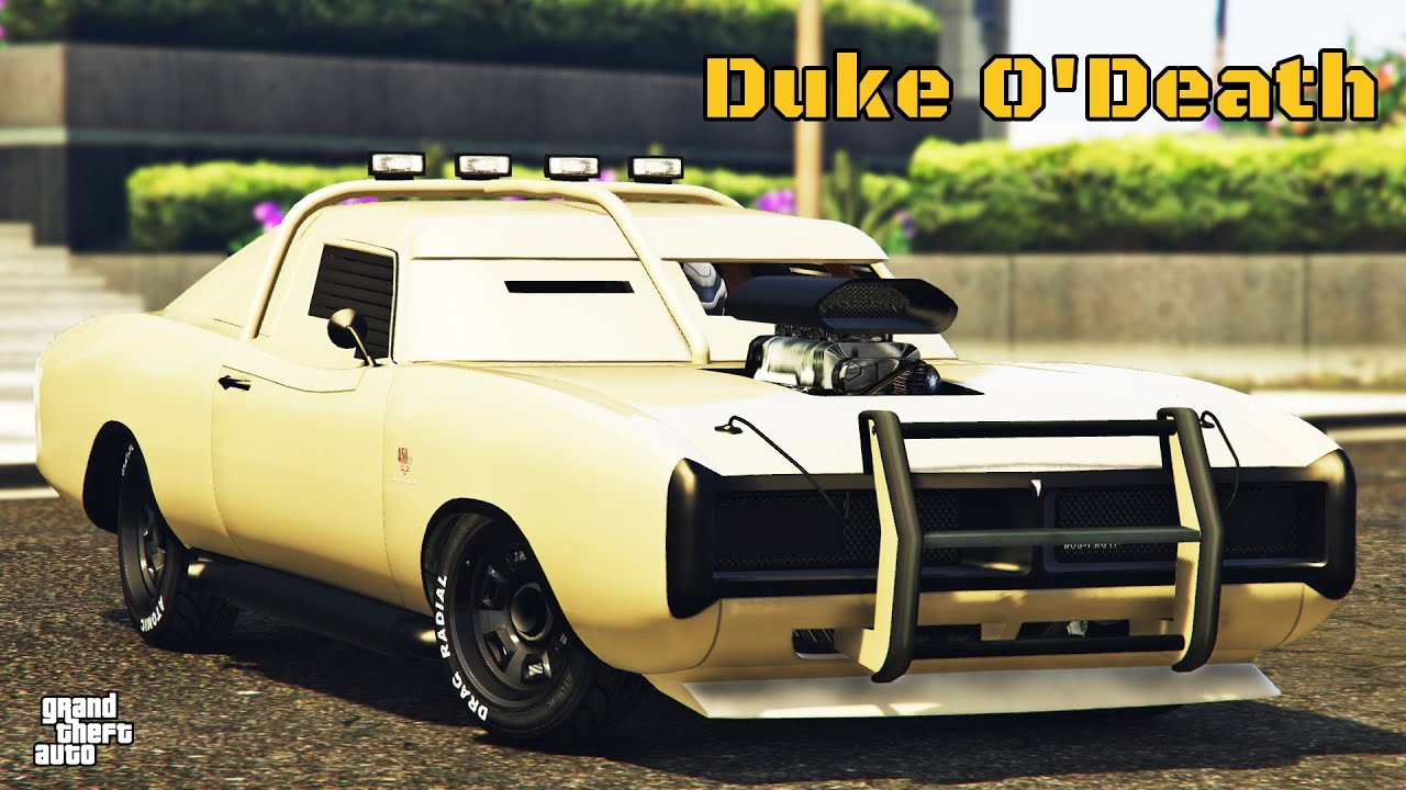 How to get the GTA 5 Duke O'Death Imponte armored muscle car