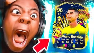 iShowSpeed Pulls The Worlds First TOTS  RONALDO!