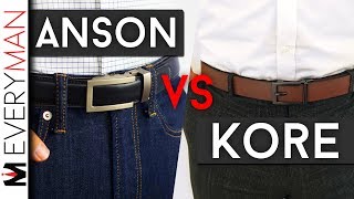 ANSON BELTS vs KORE ESSENTIALS | Which Belts are Best? Ratchet Belt Comparison Honest Reviews screenshot 5