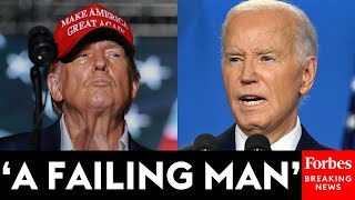 JUST IN: Biden Unleashes On Trump During Remarks On His Investing In America Agenda