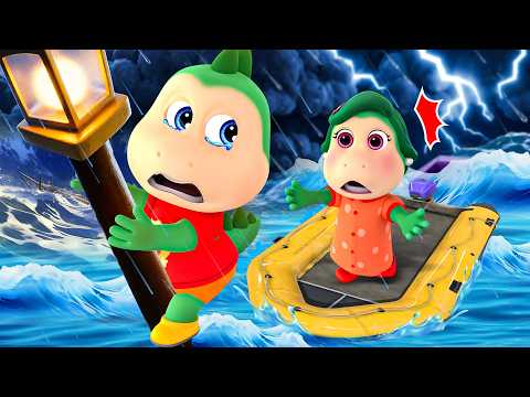 ¡Oh No!😱 Nuestra casa se Inundó 🏡🌊 Consejos de Seguridad 🌩️ Historia Para Niños ✨ Spike Español