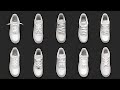 10 Cool Shoe Lace styles (Nike Air Force 1) | Shoe lacing tutorials