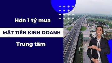 Hơn 1 tỷ mua mặt tiền kinh doanh trung tâm | Hiệp Bất Động Sản Official