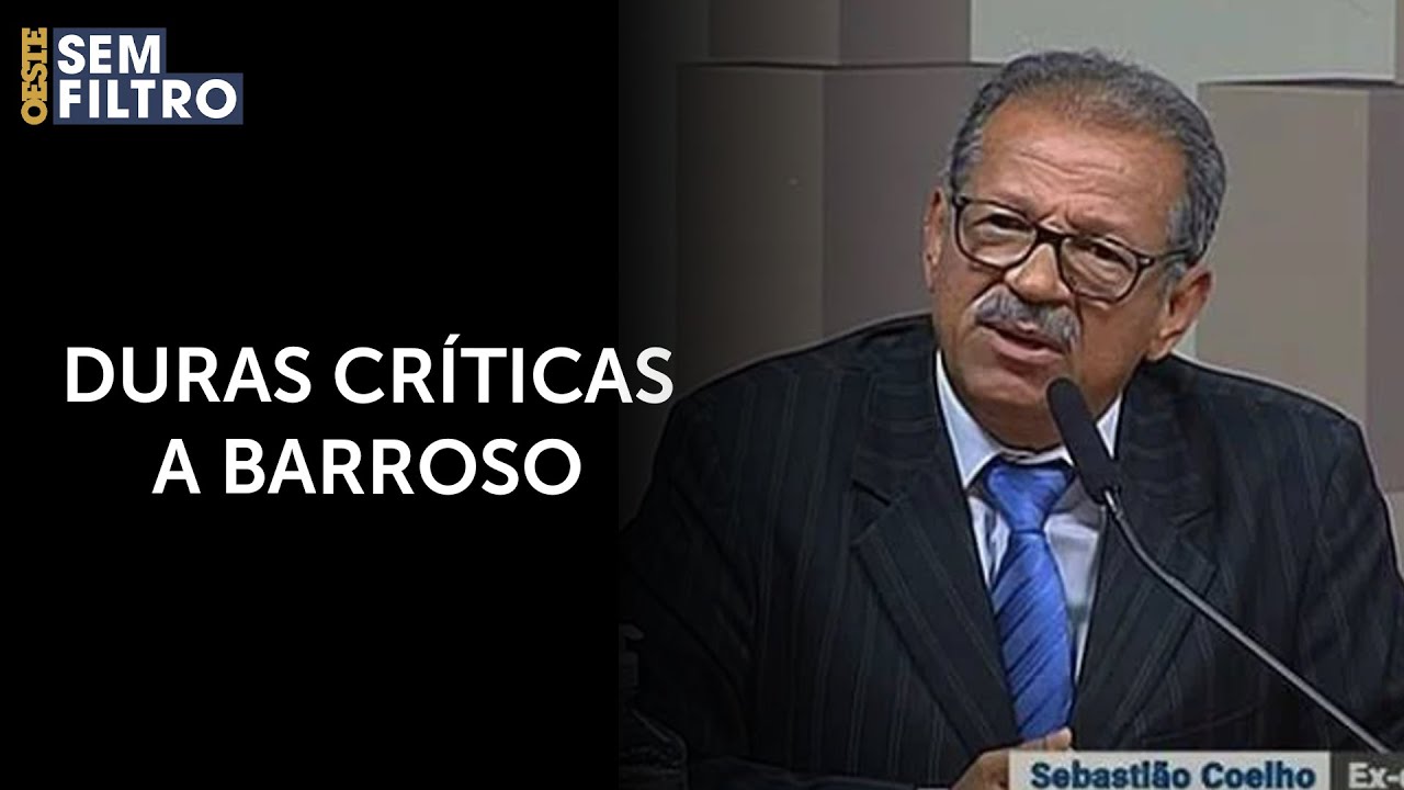 Sebastião Coelho sobe o tom e detona Barroso: ‘Não tem condições de assumir o STF’ | #osf