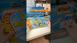 Unboxing & rakit Hot Wheels Rapid Launch & Loop! #hotwheels #unboxing #hotwheelscollection #toycars