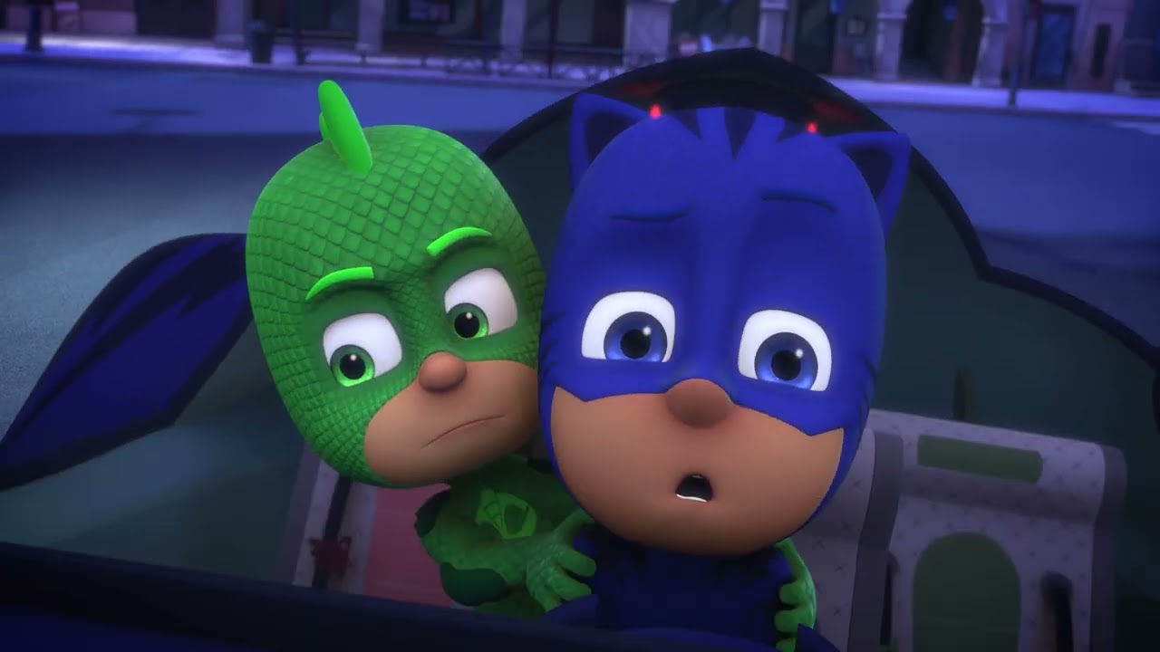 Catboy VS. Robo-Cat | Fun Animation | Cartoons for Kids | PJ Masks Videos