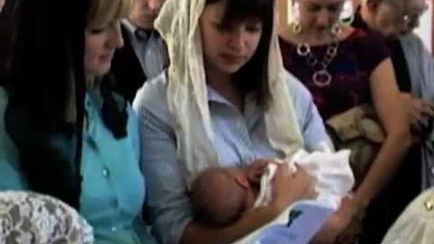 Latin Baptism of Blaise Marshall by Fr Phil Wolfe ...