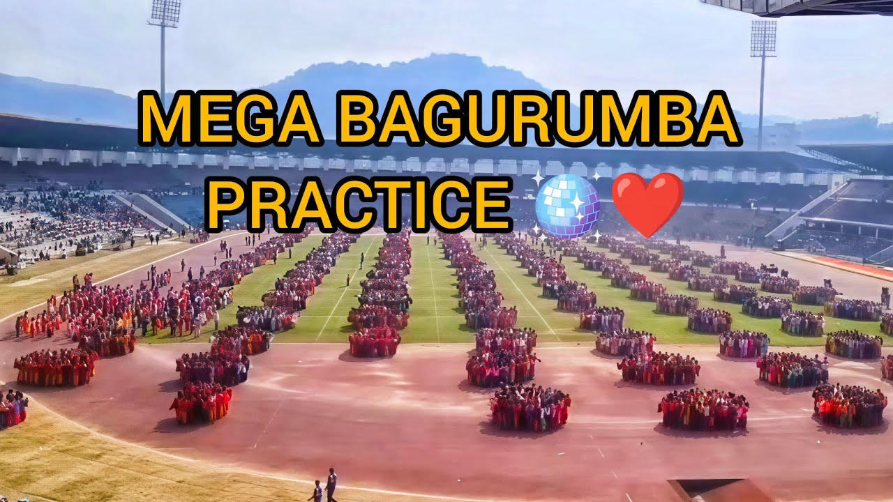 Mega Bagurumba full Practice Video in Guwahati, Sarusajai Stadium 🪩🏟️❤️// 
