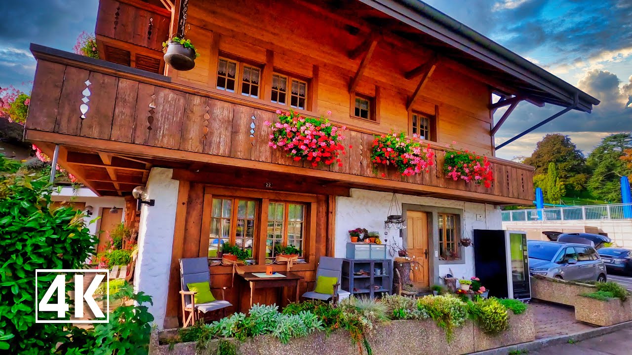 Spiez Switzerland 🇨🇭 the most beautiful towns in Switzerland