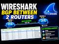 How BGP Neighbors Establish Connection | | Packet Capture in Wireshark #routingprotocols #routing