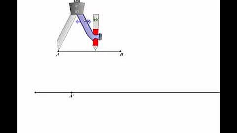Geometry - Constructions 1 - Copying Segments