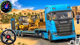 새로운 미국 화물 트럭 운송 게임 - 시티 트럭 시뮬레이터 2026 - 안드로이드 트럭 게임 플레이 screenshot 1