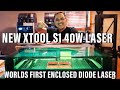 New Xtool S1 Enclosed Laser Engraver!  The worlds first enclosed high speed Diode Laser! 200 OFF!