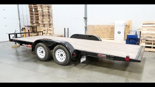 7x18 Tilt Car Trailer Winch and D Ring Installation 7x18 Tilt Car Trailer Winch and D Ring Installation