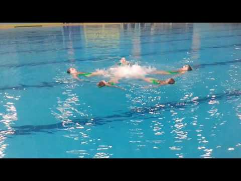 პატარების ჯგუფური სინქრონულ ცურვაში. საქართველო