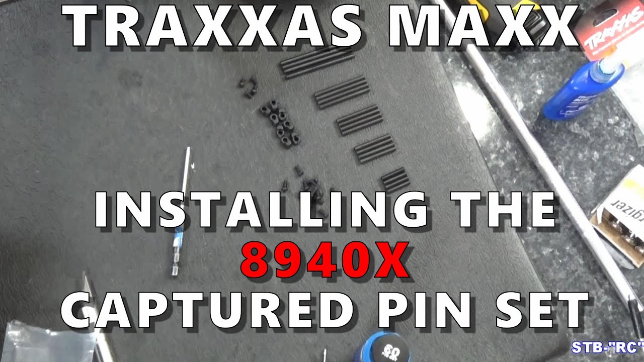 Traxxas Suspension Screws Pin Set Complete TRX8940X MAXX, Wide MAXX