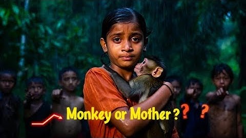How Did a Girl End Up Becoming the Mother of a Baby Monkey? | Emotional Jungle Story