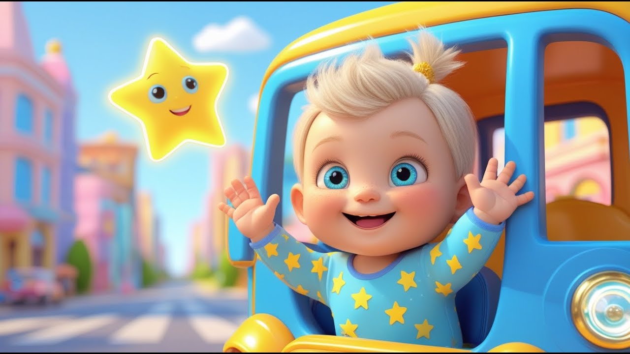 The Wheels on the Bus | more Nursery Rhymes & Kids Songs