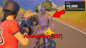 exposing "anonymous" players stats in Fortnite