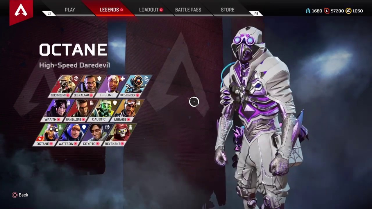 Octane Best Skin (Apex Legend) - YouTube.