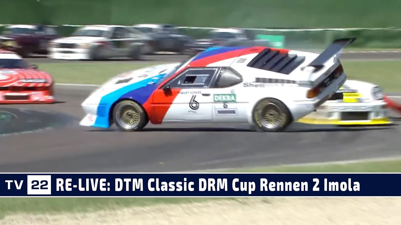 MOTOR TV22 RE-LIVE DTM Classic DRM Cup Imola Rennen 2 2022 Tourenwagen Legenden MY SPORT MY STORY