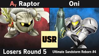 Ultimate Sandstorm Reborn #4 - Raptor (Meta Knight) vs Oni (Samus) - Losers Round 5