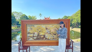 Báo Giá Ngay Tranh Cội Nguồn Quê Hương 2026 Tam Khí - Kích Thước Tranh 133*243