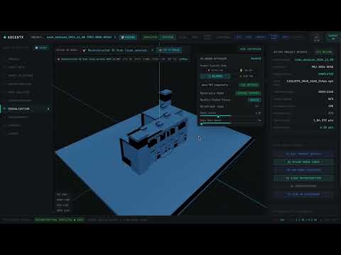 AscentX | Single-Pass Drone Video to 3D Model — Prototype Demo