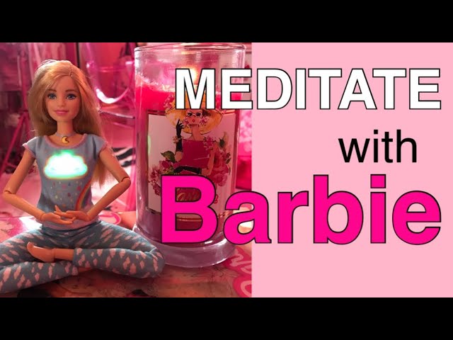  Barbie Breathe with Me Meditation Doll, Blonde, with 5