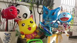 Bóng bay, pikachu, doraemon. gấu. cá, may bay đều bắn bị bắn hạ #vodanh38 #tiktok