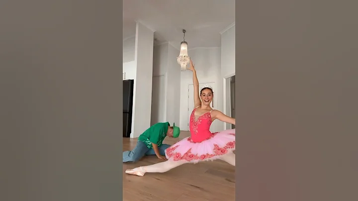 BOOGIE DOWN BALLET EDITION! 😮‍💨🩰💚 - #dance #trend #viral #couple #funny #shorts