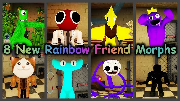 Red +melted mouth (Rainbow friends) in 2023