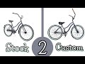 Huffy Cranbrook Bicycle Assemble from Stock to Custom out of the box in HD