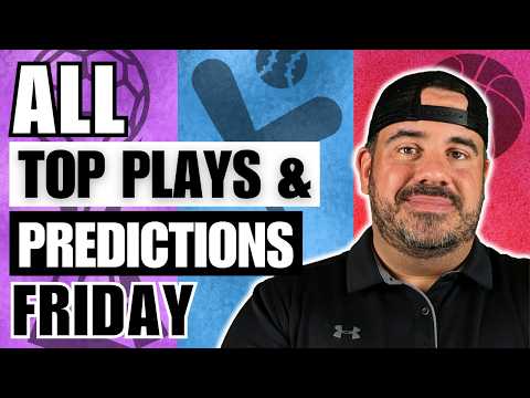 WORLD CUP/MLB/WNBA FRIDAY PROFIT HUNT | LADDER PARLAY MADNESS!! | TOP PLAYS & PREDICTIONS