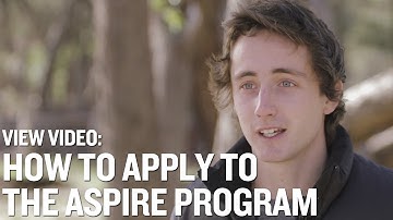 How to apply to the Aspire program