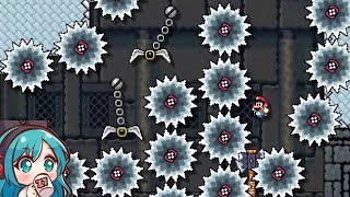 The Snakes Castle Claws And Saws By Hatepool Mario Maker 2