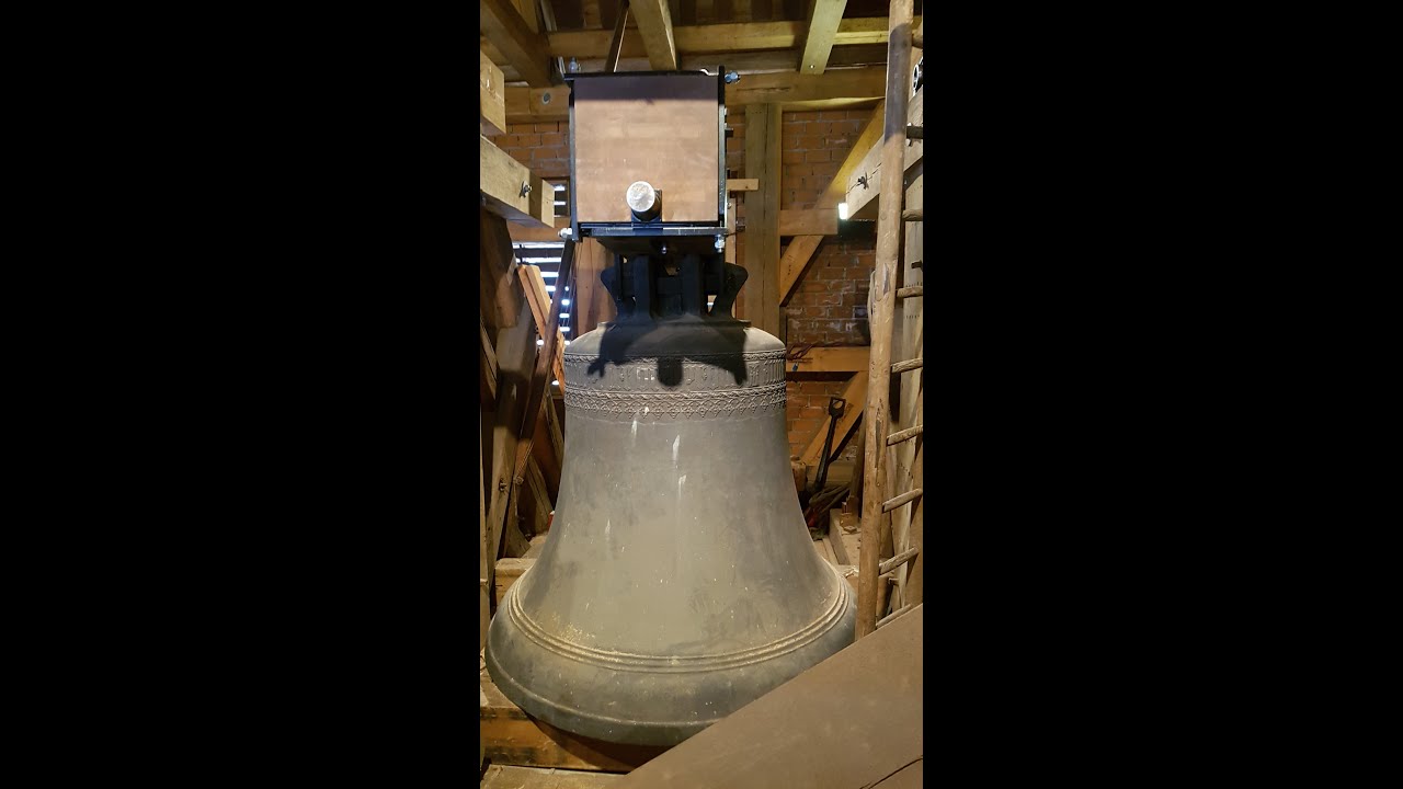 Glockenbaustelle auf dem Petri-Turm