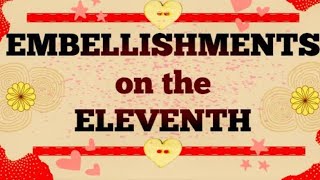#embellishmentsonthe11th2025 - hidden journal spots