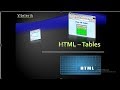 Designing Basic Web page using HTML table