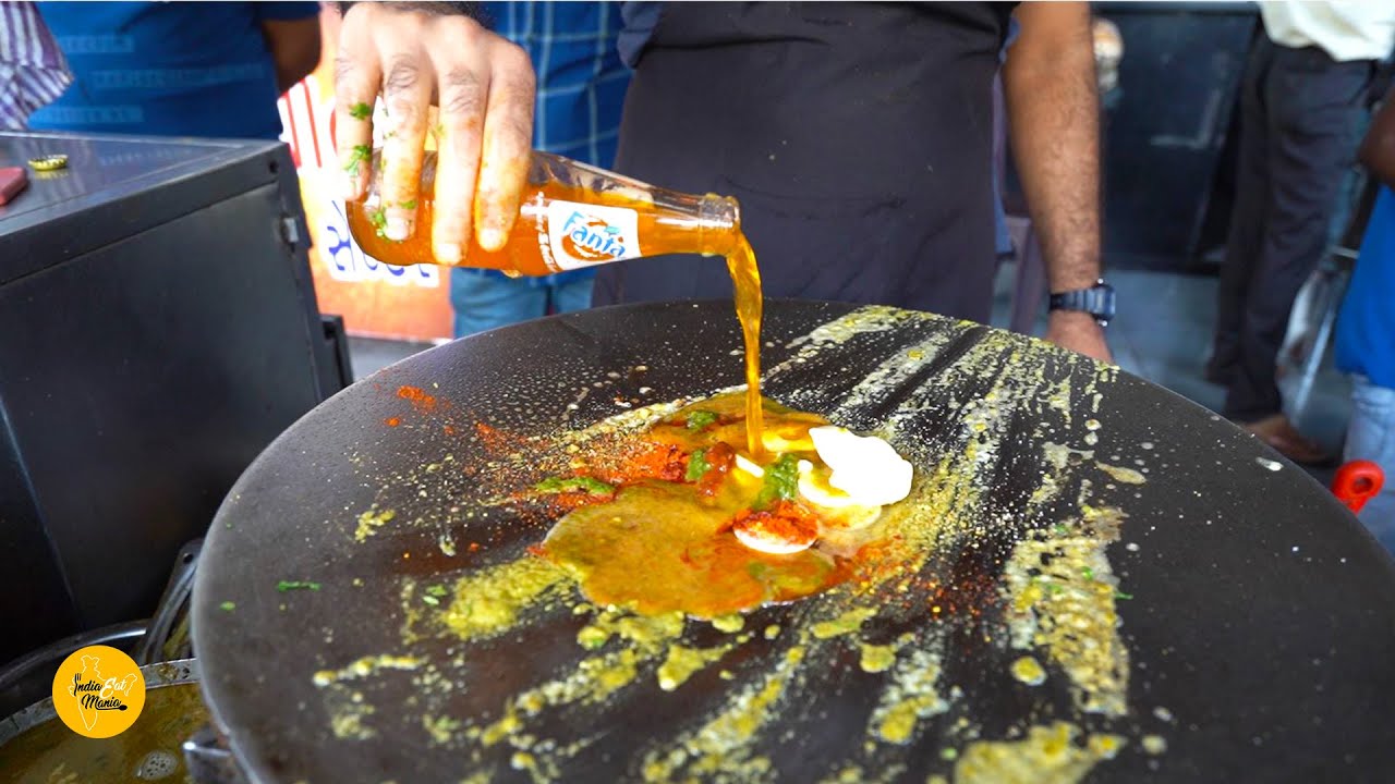Surat Famous Fanta Omelette Rs. 250/- Only l Surat Street Food | INDIA EAT MANIA